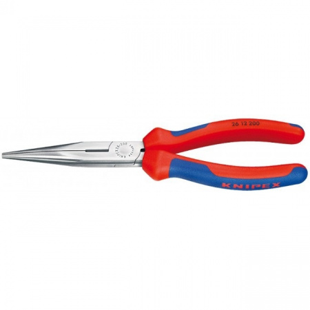 Knipex Длинногубцы с режущими кромками, 200 мм, фосфатированные, 2-комп ручки