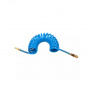 GARWIN PRO Шланг полиуретан (PU) 12*8, витой, 5 м, синий, БРС в комплекте