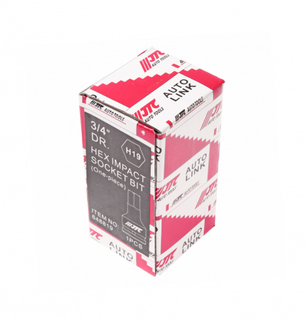 JTC Головка торцевая 3/4"DR HEX ударная х H19, длина 88мм