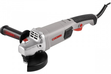 CROWN Угловая шлифовальная машина УШМ CT13506-125N, 1200 Вт, 11000 об/мин, Ø125 мм