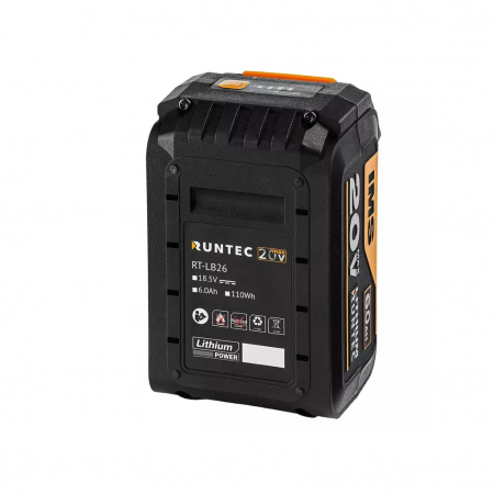 RUNTEC PRO Батарея аккумуляторная Li-Ion, 20 В, 6 Ач