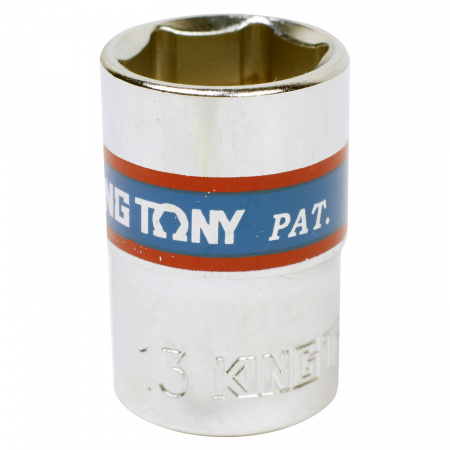 KING TONY Головка торцевая стандартная шестигранная 3/8", 13 мм