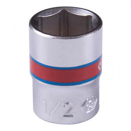 KING TONY Головка торцевая стандартная шестигранная 1/4", 1/2", дюймовая