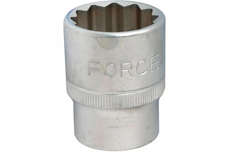 FORCE Головка торцевая 1/2", 12-гранная, 26 мм, длина 43 мм