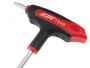 JTC Ключ двусторонний TORX Т-образный T30H с отверстием 