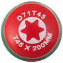 JONNESWAY Отвертка стержневая TORX ANTI-SLIP GRIP, T45х200