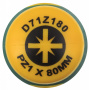 JONNESWAY Отвертка стержневая POZIDRIV ANTI-SLIP GRIP, PZ1x80