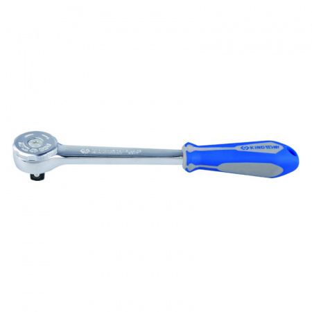KING TONY Трещотка 3/8", 200 мм, 72 зубца, дисковый механизм
