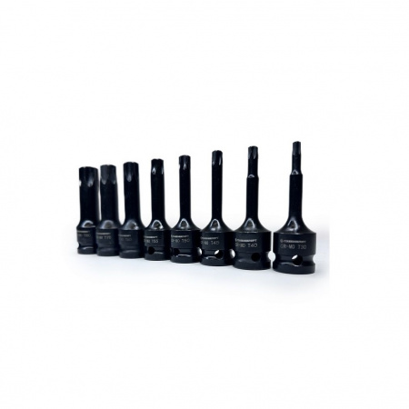STANKO Набор ударных головок TORX 1/2" (8 предметов)