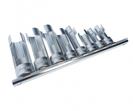 JTC Набор головок разрезных 3/8" 10-14 мм 1/2" 17-21 мм глубоких 