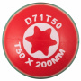 JONNESWAY Отвертка стержневая TORX ANTI-SLIP GRIP, T50х200