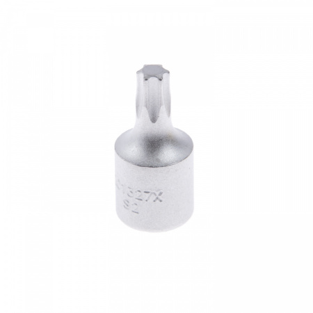 KING TONY Насадка (бита) торцевая 1/4", TORX, T27, L = 25 мм