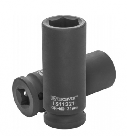 Thorvik Головка торцевая ударная глубокая 1/2"DR, 21 мм