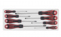 JTC Набор отверток усиленных SL3.0,5.5x75 SL6.5x100 SL8.0x150 PH0,1x75 PH2x100 PH3x150 8 предметов 