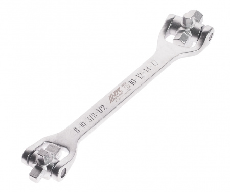 JTC Ключ для маслосливных пробок 8 в 1 (S8,S10,S3/8",S1/2",H10,H12,H14,H17) 