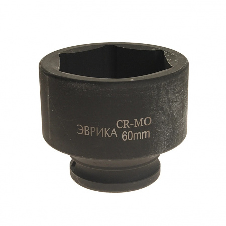 ЭВРИКА Головка торцевая ударная 3/4" 6-гра, 60 мм