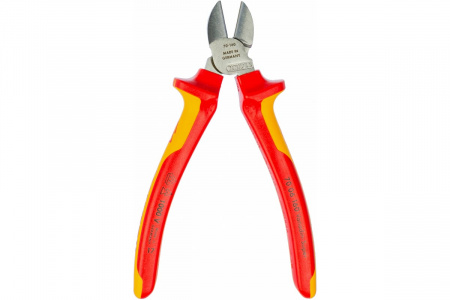 Knipex Бокорезы VDE, 160 мм, хром, 2-комп диэлектрические ручки