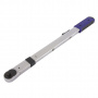 CARBON Ключ динамометрический беспружинный со сквозным приводом,3/8"DR,25-130Нм,погрешность пр.+/-4%