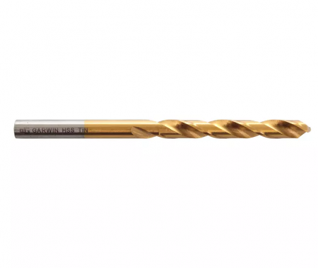 GARWIN INDUSTRIAL Сверло спиральное по металлу 7,3 мм, DIN 338, HSS-G, 5xD, 118°, HA, TiN, тип N