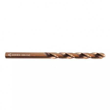 GARWIN INDUSTRIAL Сверло спиральное по металлу 8,5 мм, DIN 338, HSS-Co5, 5xD, 135°, HA, тип UNI