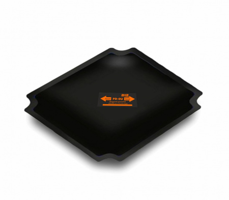 БХЗ Пластырь для ремонта диагональных шин PD-0U BHZ Professional 200*200 мм, 4 сл.корда, 1 шт