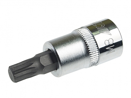 JTC Головка с насадкой SPLINE 3/8" х М8, длина 48 мм 