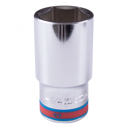 KING TONY Головка торцевая глубокая шестигранная 1/2", 1-1/4", дюймовая
