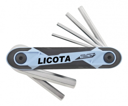 Licota Набор шестигранников складных, 7пр. 1,5-6мм