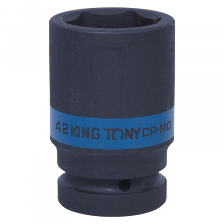 KING TONY Головка торцевая ударная глубокая шестигранная 1", 42 мм