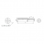 Thorvik Головка торцевая глубокая 1/2"DR, 30 мм