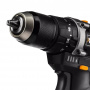RUNTEC PRO Дрель-шуруповерт ударная аккумуляторная 13 мм 16 В 45 Нм 2000 об/мин 31500 уд/мин 2*2 Ач 