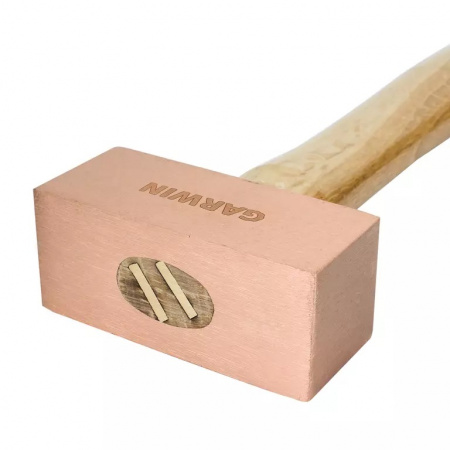 GARWIN PRO Молоток медный с деревянной рукояткой, 800 г