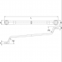 GARWIN Ключ накидной 75° 8х10 мм