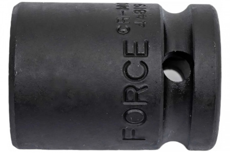 FORCE Головка торцевая 19 мм 1/2" 12-гранная ударная L=38 мм