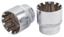 Licota Головка торцевая spline 1/4" 10мм